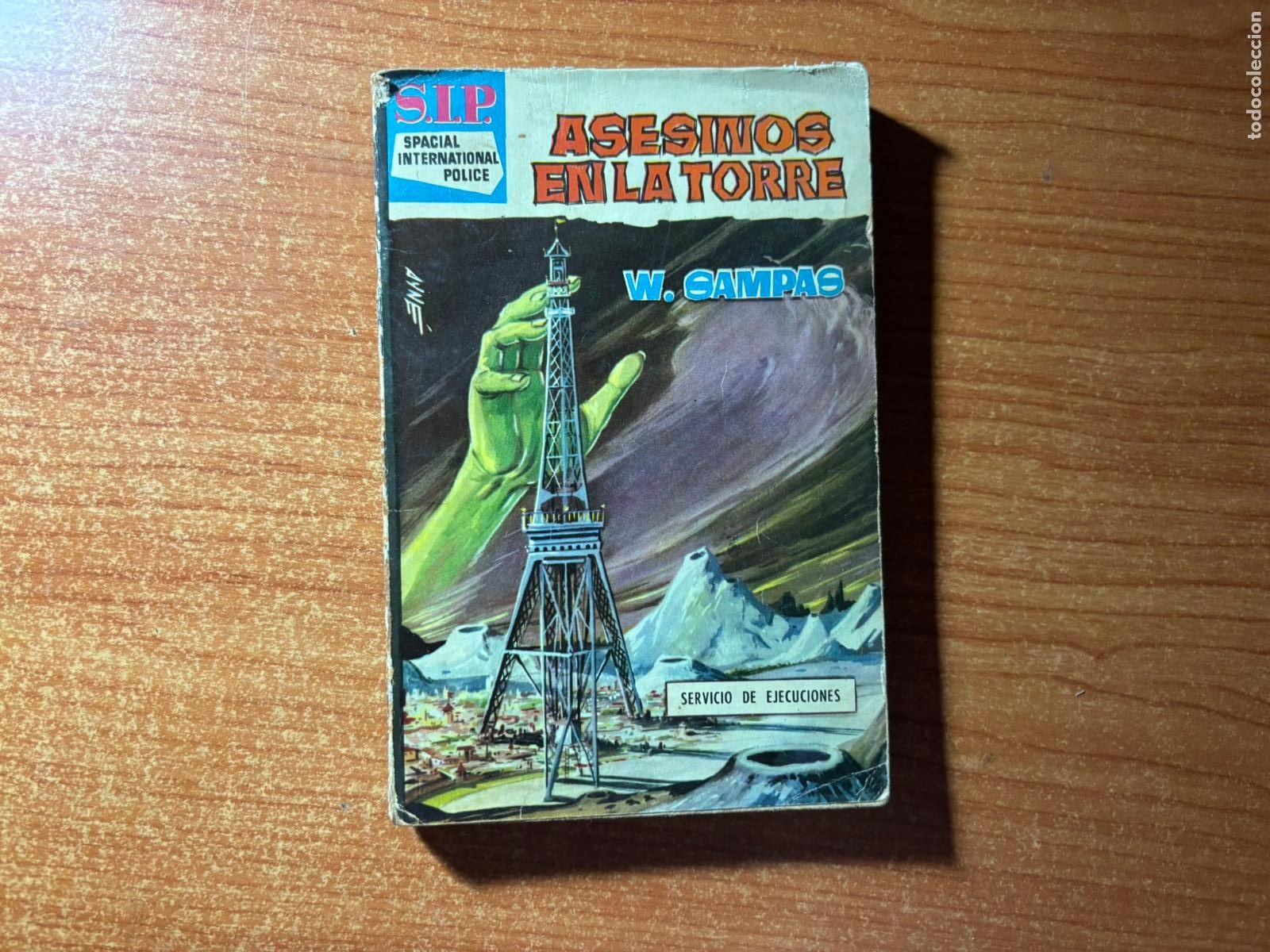 C&oacute;mics: SIP SPACIAL INTERNATIONAL POLICE N&ordm; 64 CIENCIA FICCION EDITORIAL TORAY 1959