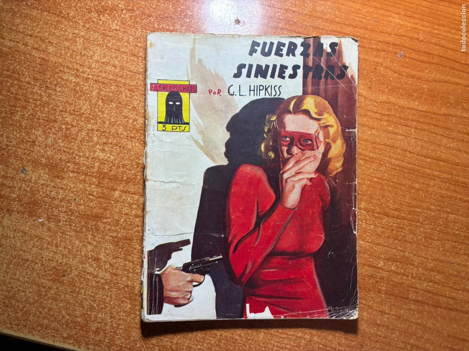 C&oacute;mics: EL ENCAPUCHADO N&ordm; 14 G.L. HIPKISS EDICIONES CLIPER 1947