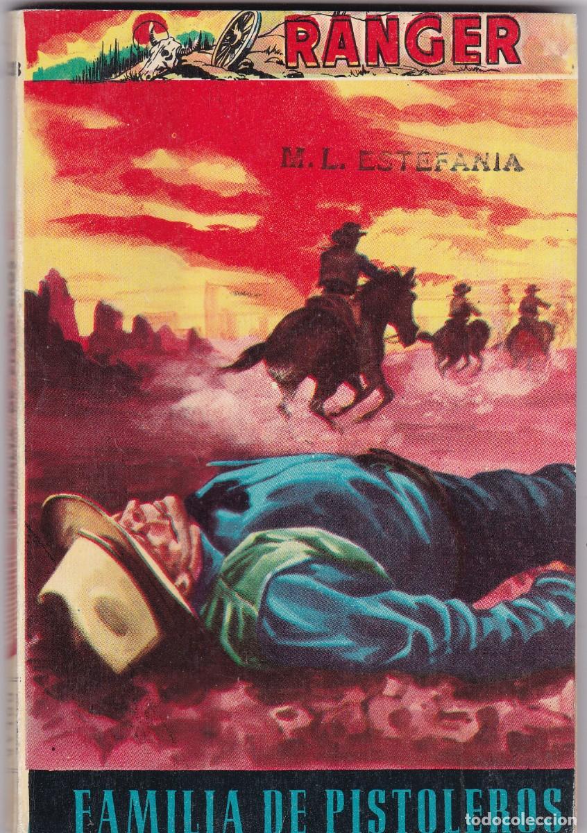 C&oacute;mics: COLECCI&Oacute;N RANGER N&ordm; 288 - FAMILIA DE PISTOLEROS - EDITORIAL DOLAR 1960