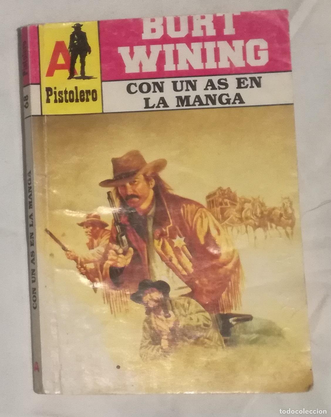 C&oacute;mics: Bolsilibros pulp, Astri Pistolero, n&ordm; 89: Con un as en la manga - Burt Wining