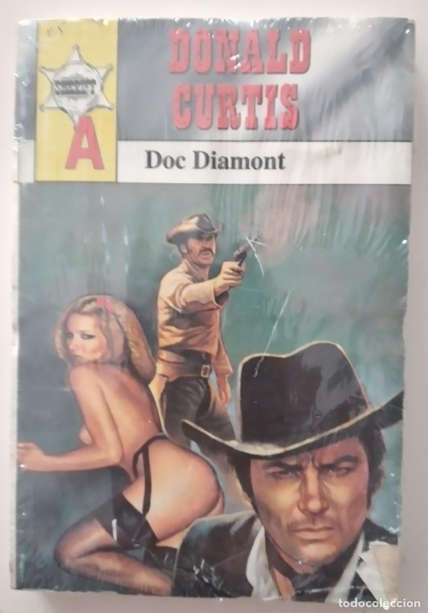 C&oacute;mics: Lote 2 novelas pulp precintadas a estrenar: Doc Diamont + El Corsario Escarlata