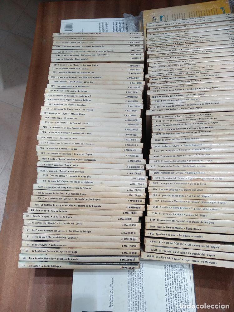 Comics: J. MALLORQUI, EL COYOTE Forum 96 novelas dobles COMPLETA 1983 rr