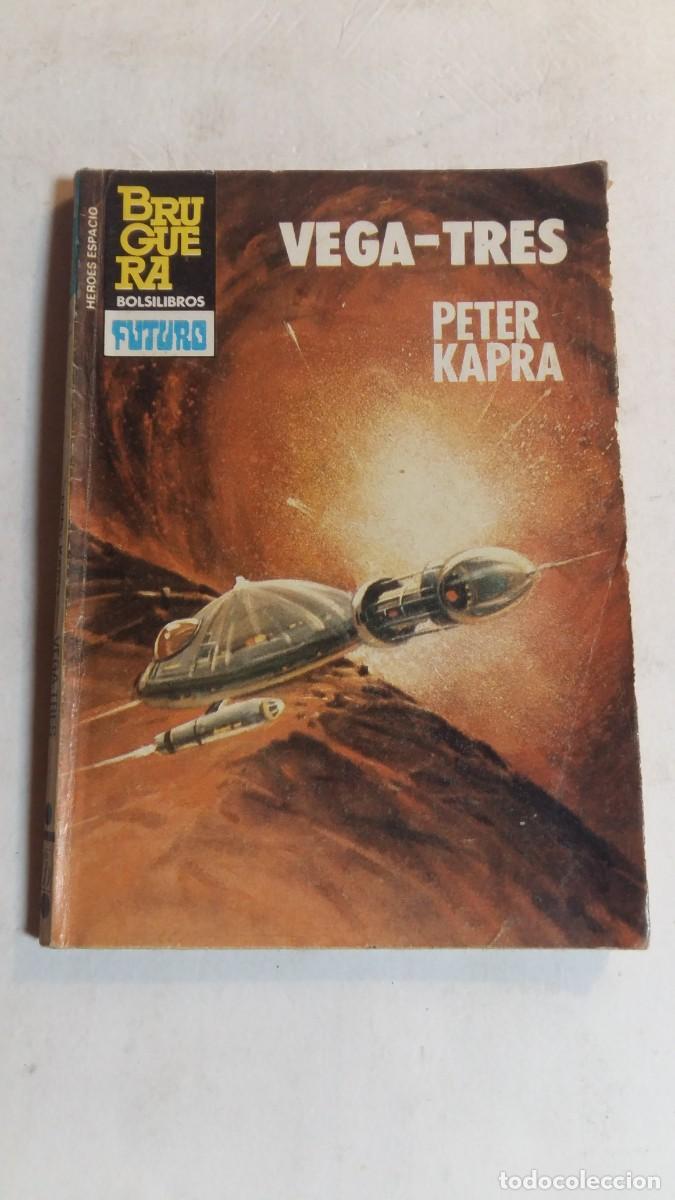 Comics: Bolsilibros Bruguera, H&eacute;roes del Espacio, N&deg;211, Vega-Tres, Peter Kapra, Ed. Bruguera