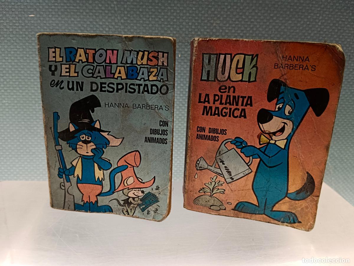C&oacute;mics: 2 mini libros HUCK EN LA PLANTA MAGICA + EL RATON MUSH Y EL CALABAZA EN UN DESPISTADO