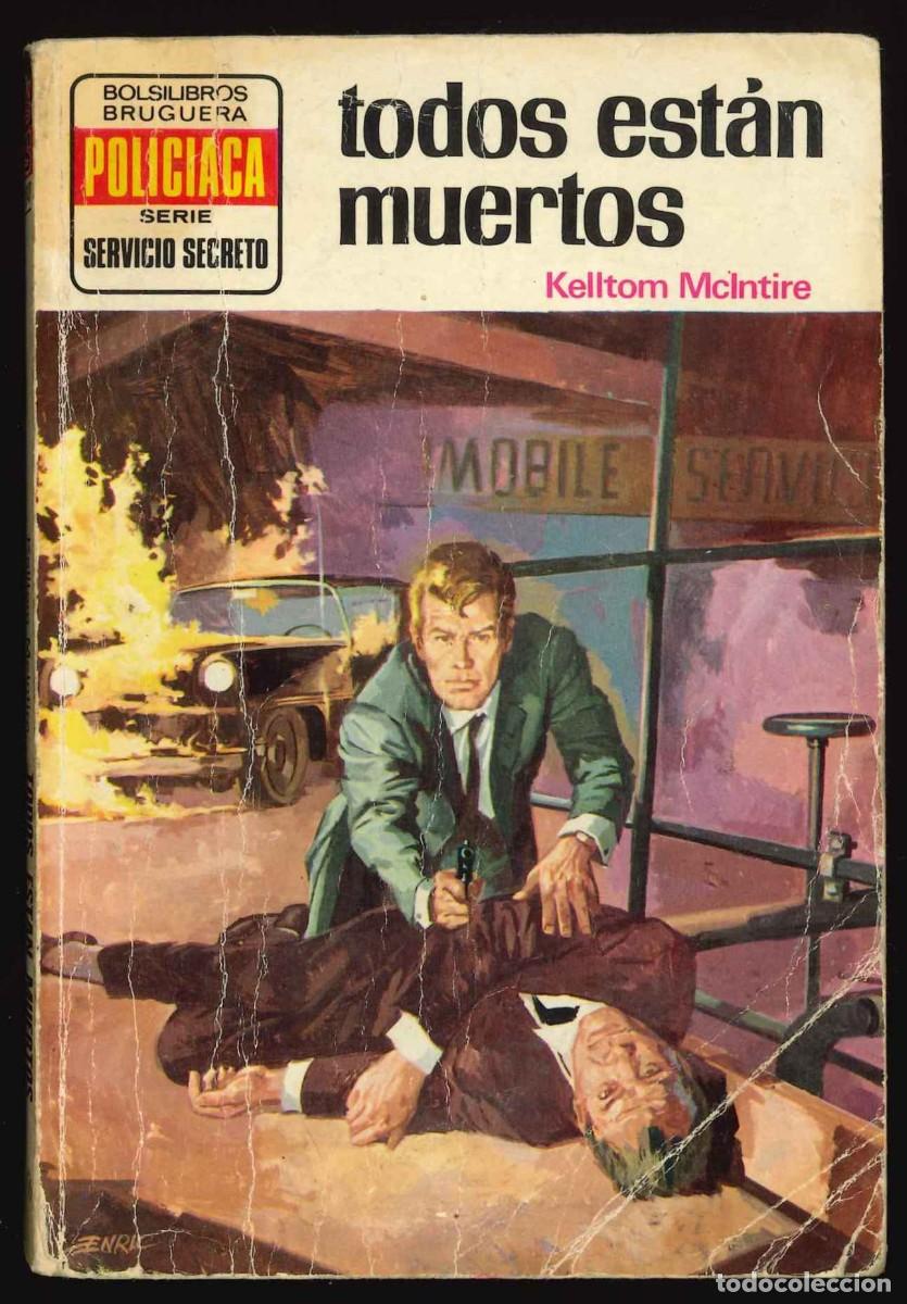 C&oacute;mics: SERVICIO SECRETO - BRUGUERA / N&Uacute;MERO 1247 (TODOS EST&Aacute;N MUERTOS)