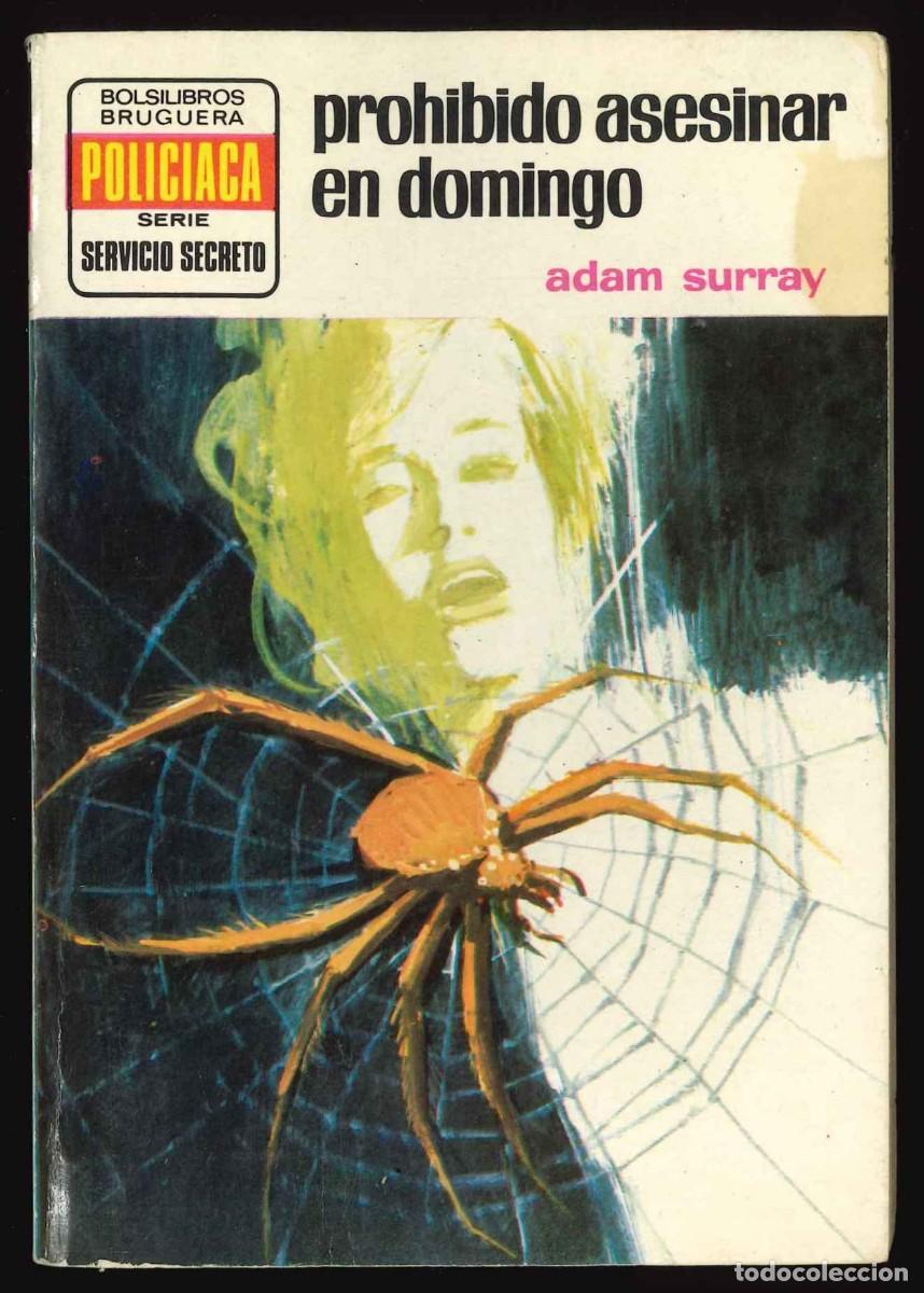 C&oacute;mics: SERVICIO SECRETO - BRUGUERA / N&Uacute;MERO 1265 (PROHIBIDO ASESINAR EN DOMINGO)