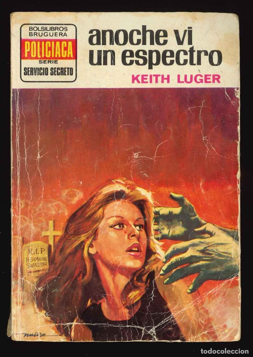 C&oacute;mics: SERVICIO SECRETO - BRUGUERA / N&Uacute;MERO 1284 (ANOCHE VI UN ESPECTRO)