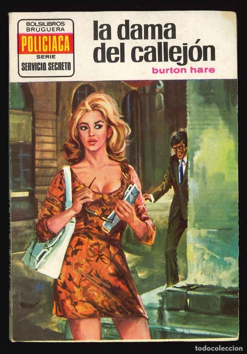 C&oacute;mics: SERVICIO SECRETO - BRUGUERA / N&Uacute;MERO 1285 (LA DAMA DEL CALLEJ&Oacute;N)