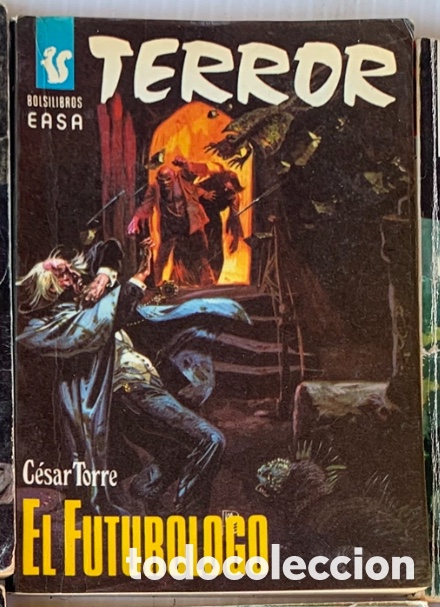 C&oacute;mics: &rdquo;&rdquo;EL FUTUROLOGO. CESAR TORRE. COLECCION TERROR, N&ordm; 198 EDITORIAL ANDINA EASA, 1980