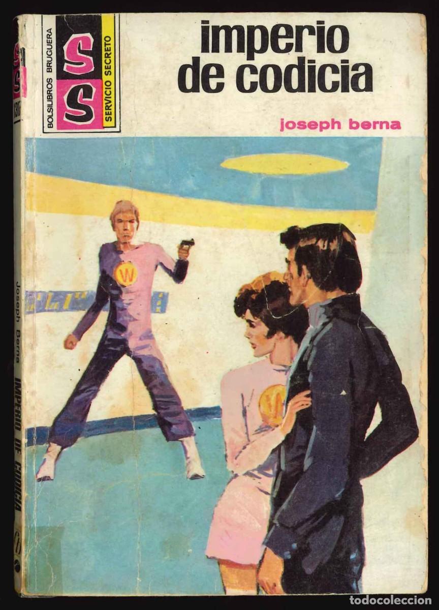 C&oacute;mics: SERVICIO SECRETO - BRUGUERA / N&Uacute;MERO 1317 (IMPERIO DE CODICIA)