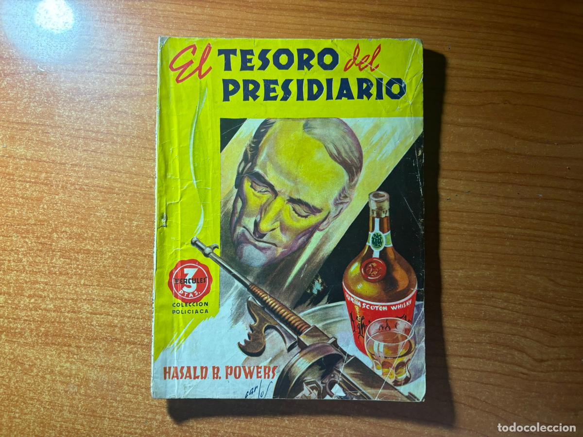 C&oacute;mics: COLECCION POLICIACA HERCULES N&ordm; 4 EL TESORO DEL PRESIDIARIO EDITORIAL VIVES