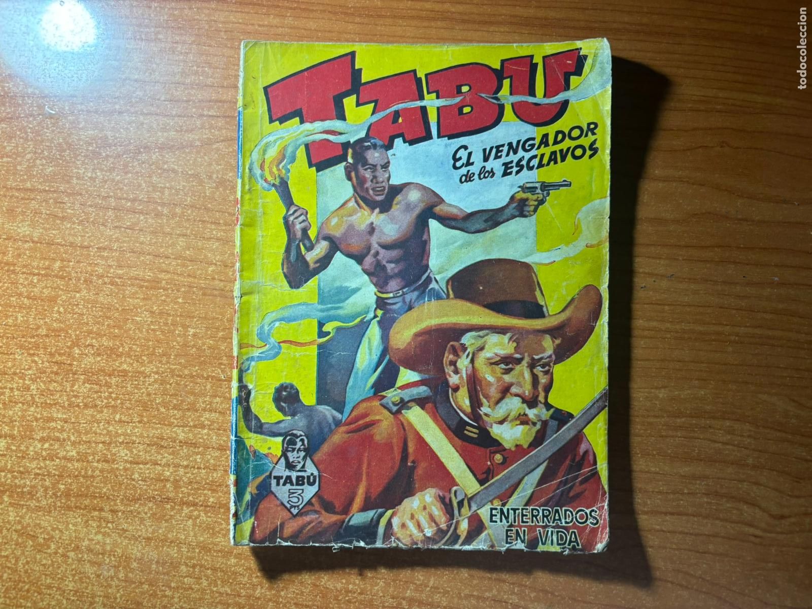 C&oacute;mics: TABU EL VENGADOR DE LOS ESCLAVOS N&ordm; 7 EDITORIAL BRUGUERA