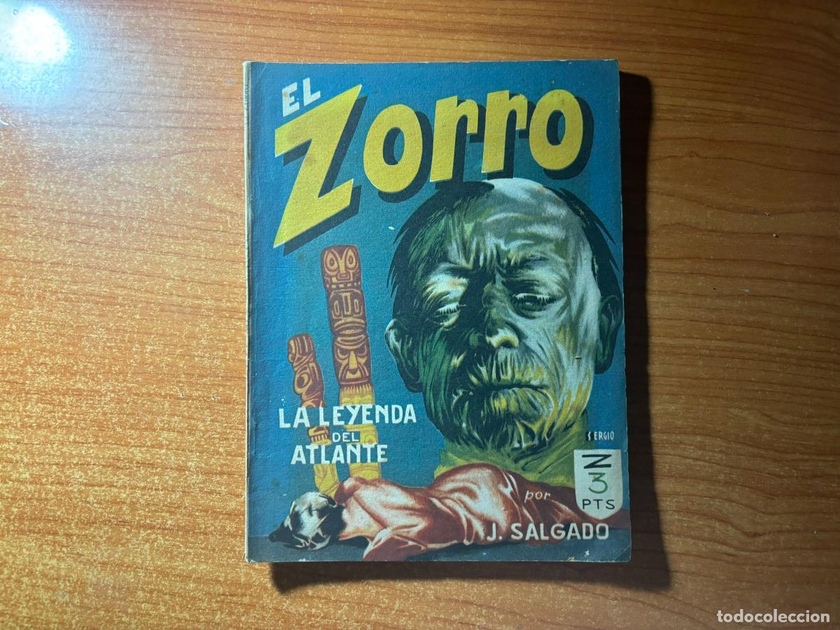 El Zorro Nº 10 la Leyenda del Atlante Editorial Mateu