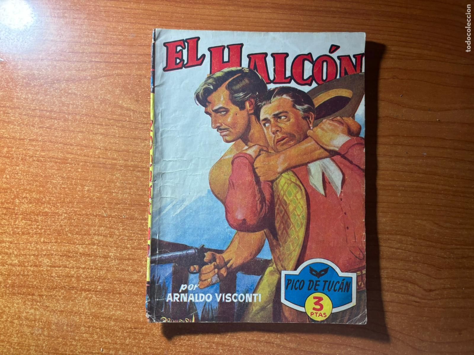 C&oacute;mics: EL HALCON N&ordm; 10 ARNALDO VISCONTI EDITORIAL BRUGUERA
