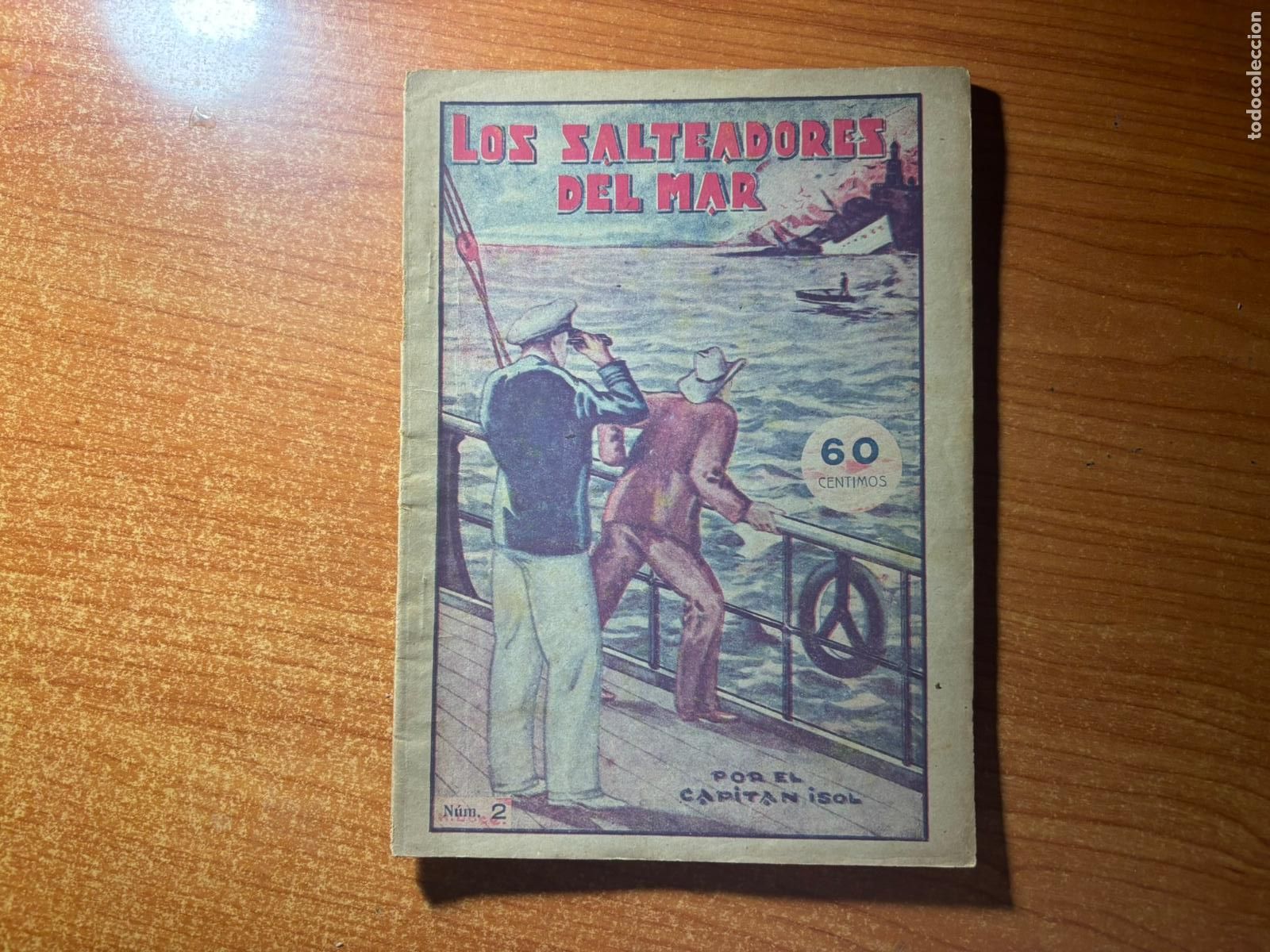 C&oacute;mics: LOS SALTEADORES DEL MAR N&ordm; 2 EL CAPIT&Aacute;N YSOL NOVELA AVENTURAS EXTRAORDINARIAS EDITORIAL VALENCIANA