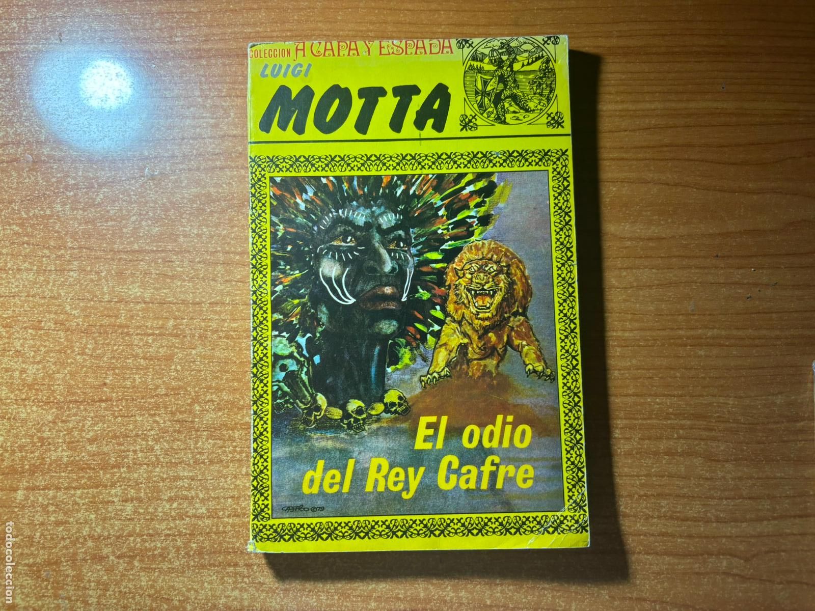 C&oacute;mics: COLECCION A CAPA Y ESPADA N&ordm; 2 EL ODIO DEL REY CAFRE LUIGI MOTTA