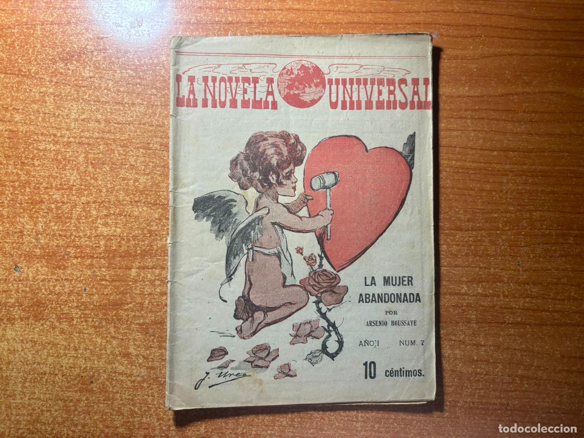 C&oacute;mics: LA NOVELA UNIVERSAL N&ordm; 2 LA MUJER ABANDONADA 10 CENTIMOS ARSENIO HOUSSAYE