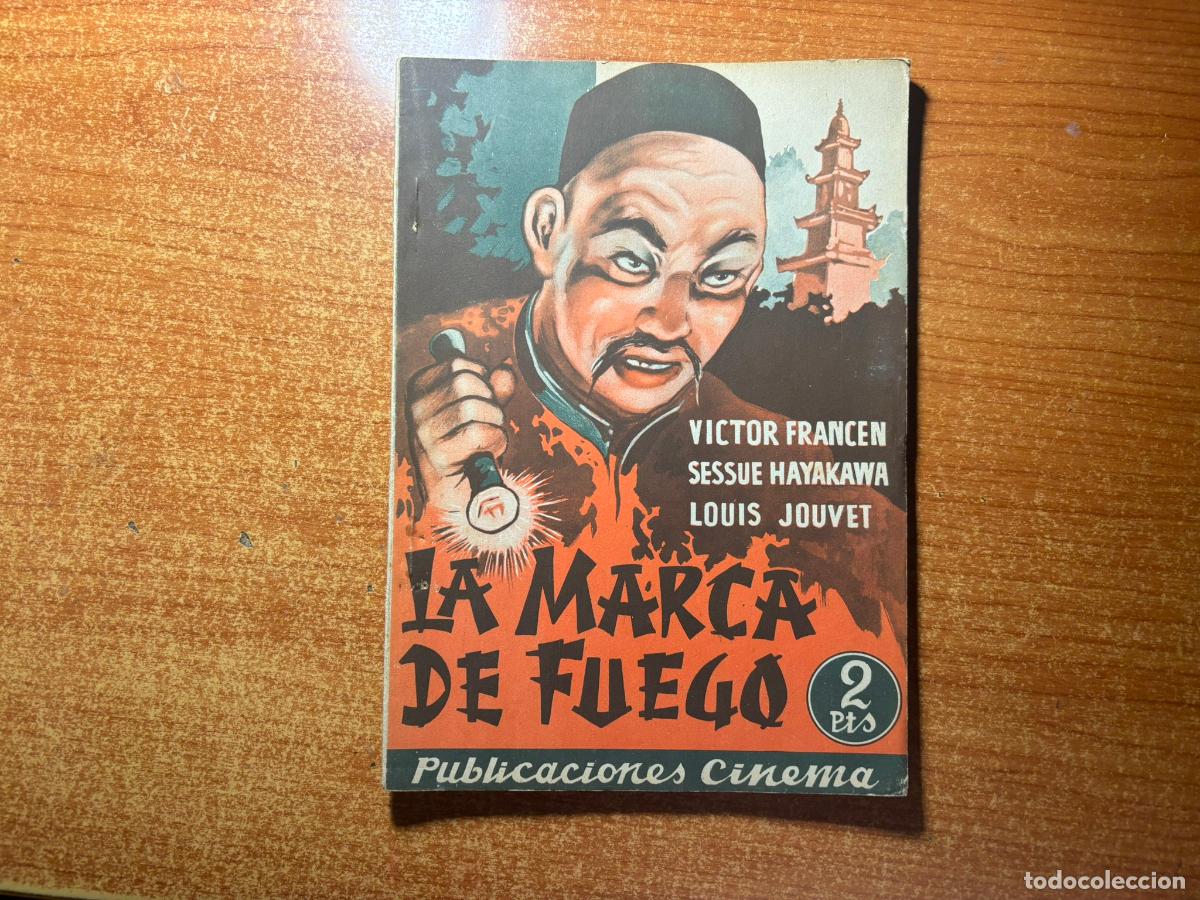 C&oacute;mics: LA MARCA DEL FUEGO PUBLICACIONES CINEMA 1942