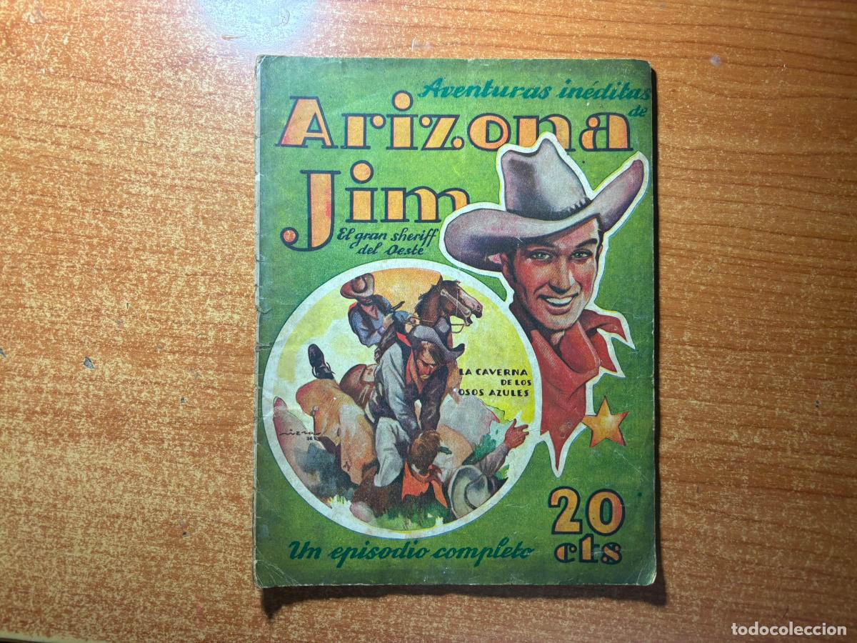 C&oacute;mics: ARIZONA JIM. AVENTURAS INEDITAS LA CAVERNA DE LOS OSOS AZULES EDITORIAL GERPLA