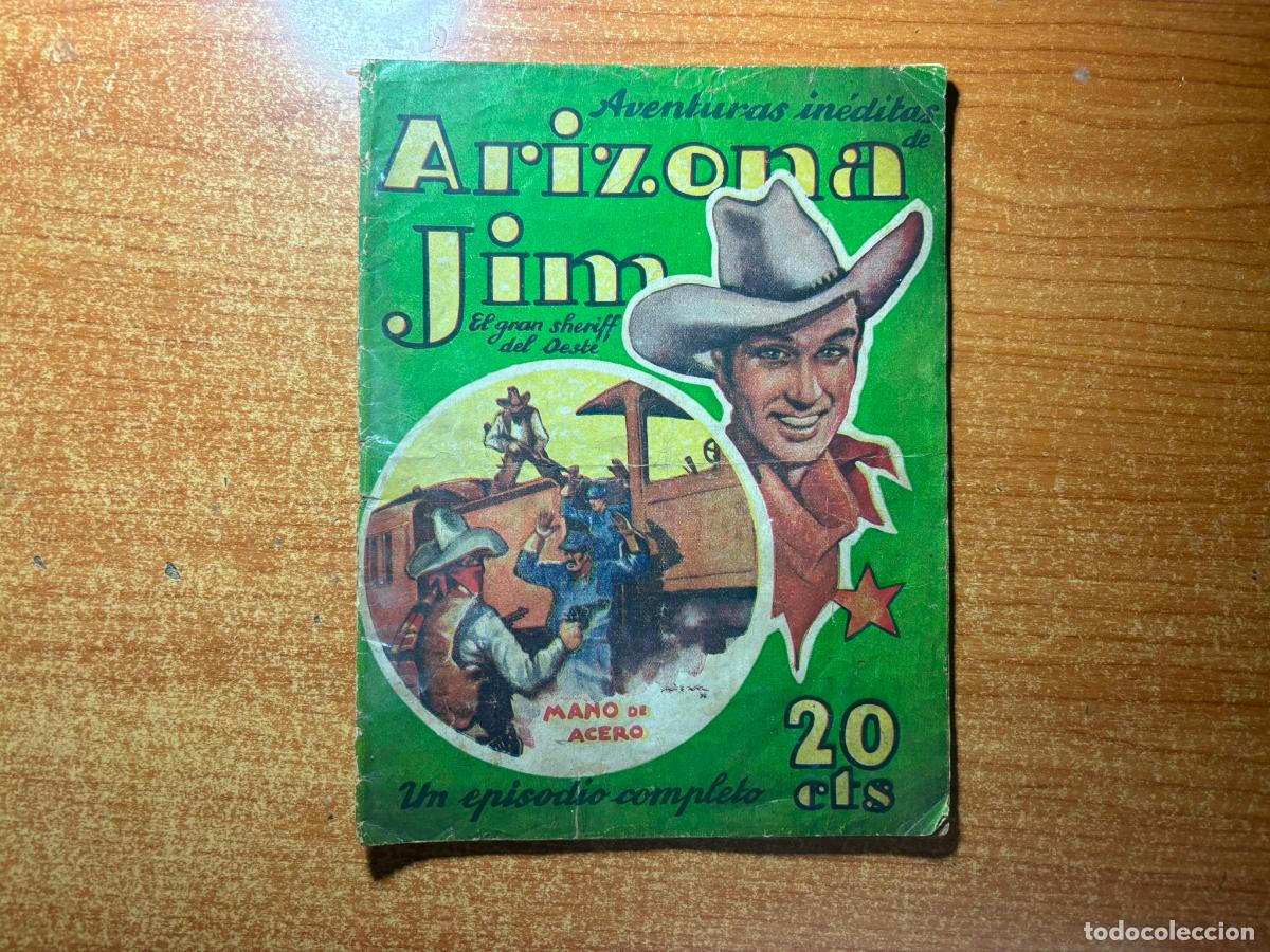 C&oacute;mics: ARIZONA JIM. AVENTURAS INEDITAS MANO DE ACERO EDITORIAL GERPLA