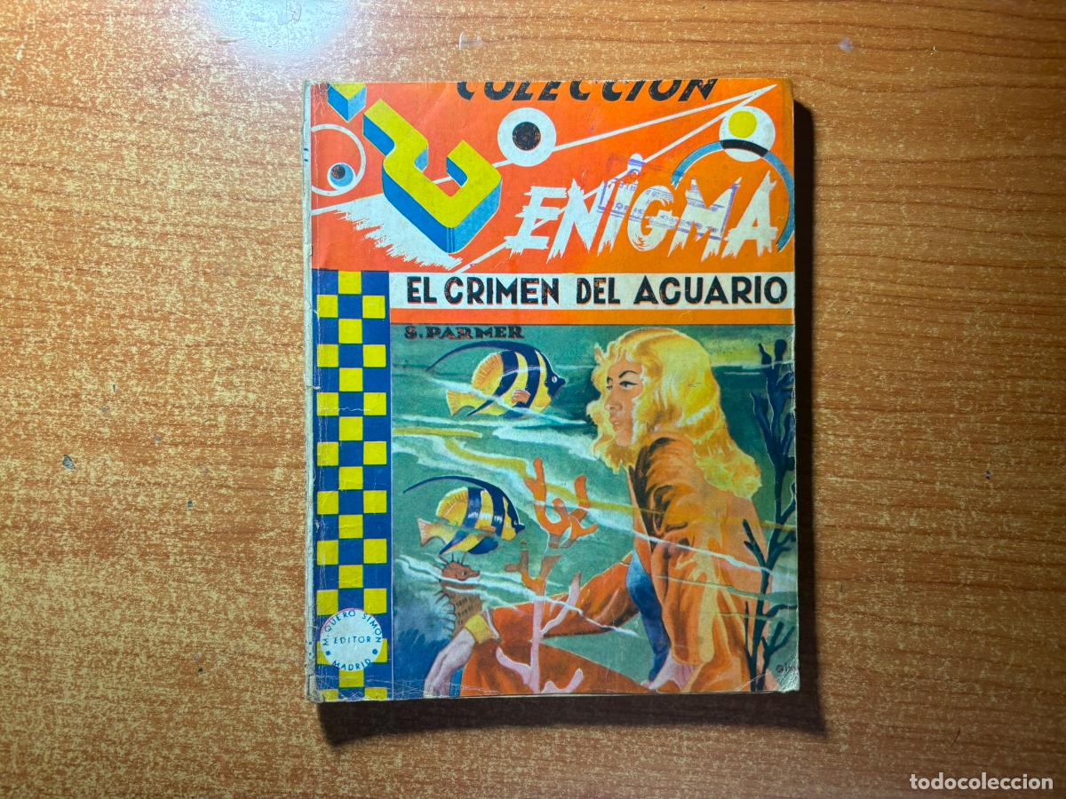 C&oacute;mics: COLECCION ENIGMA EL CRIMEN DEL ACUARIO EDITORIAL QUERO SIMON