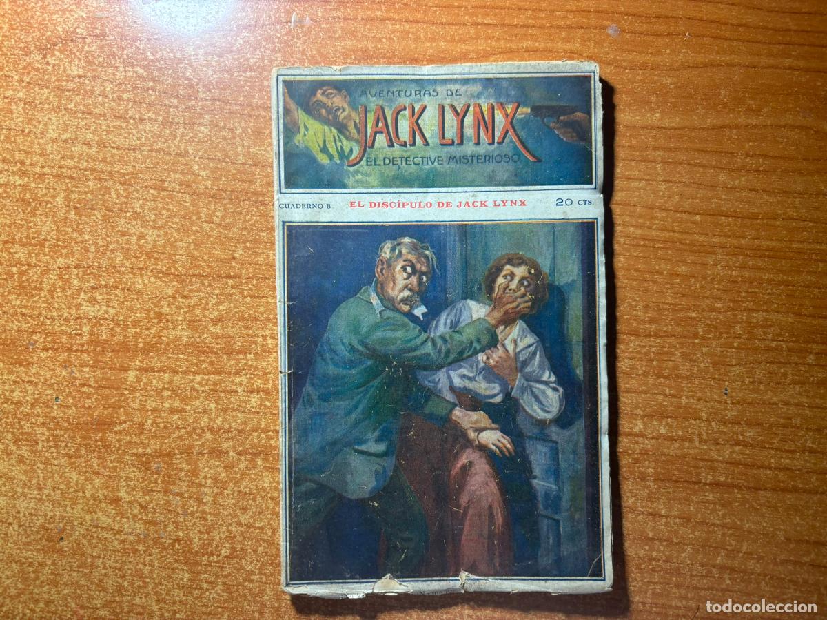 C&oacute;mics: JACK LYNX EL DETECTIVE MISTERIOSO CUADERNO N &ordm; 8 EL DISCIPULO - Foto 1