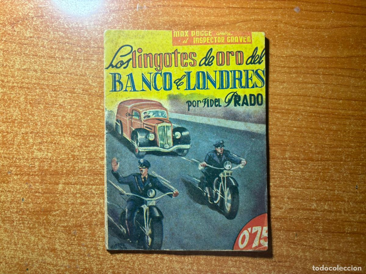 C&oacute;mics: MAX POGGE CONTRA EL INSPECTOR CRAVEN, N&ordm; 10 LOS LINGOTES DE ORO DEL BANCO DE LONDRES