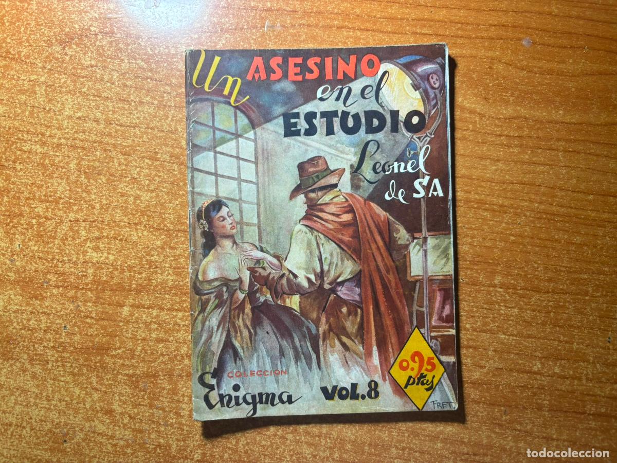 C&oacute;mics: COLECCION ENIGMA VOL 8 - UN ASESINO EN EL ESTUDIO POR LEONEL DE SA EDITORIAL BERENGUER