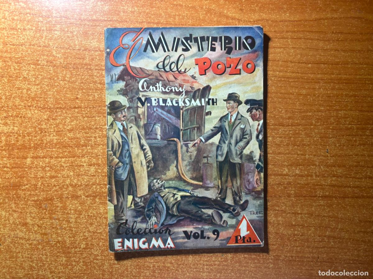 C&oacute;mics: Colecci&oacute;n Enigma n&ordm; 9. El Misterio del pozo. Editorial Berenguer 1944.