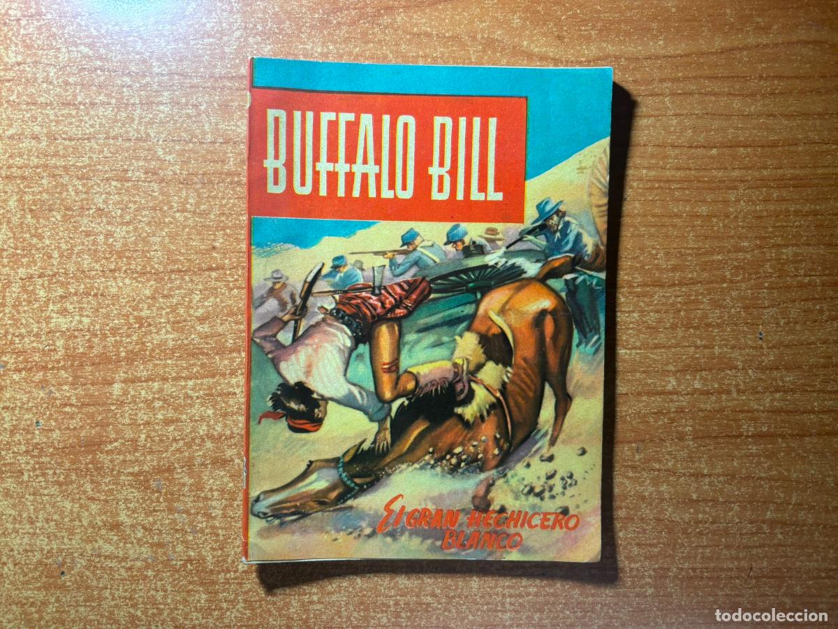 C&oacute;mics: Buffalo Bill n&ordm; 10. El Gran hechicero blanco. Editorial Molino 1954.
