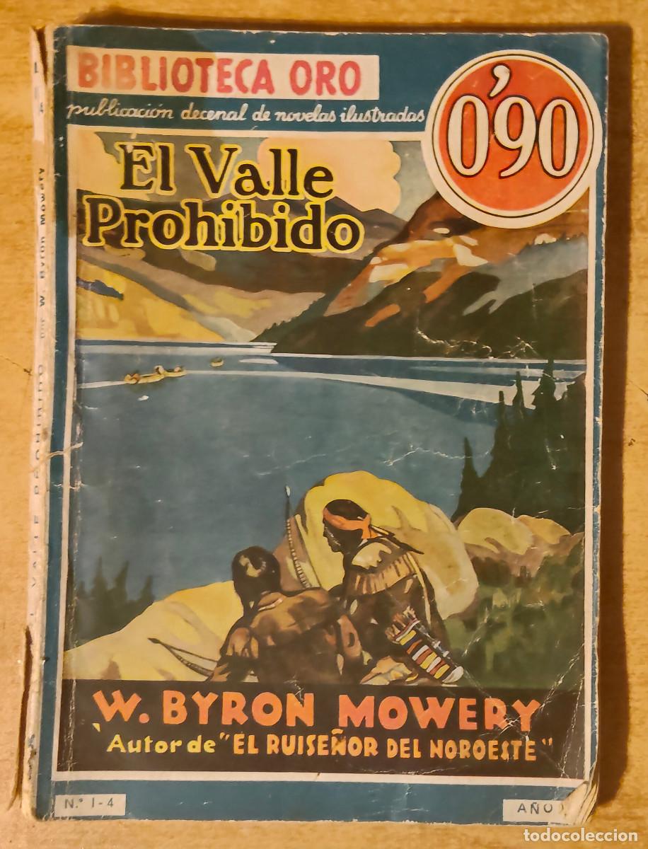 C&oacute;mics: Biblioteca Oro n&ordm; 4. el Valle Prohibido. Molino 1934.