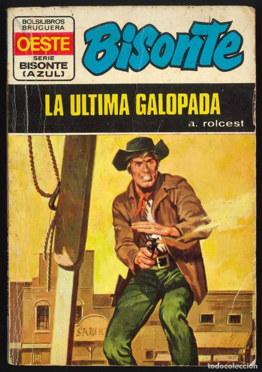 C&oacute;mics: BISONTE (SERIE AZUL) - BRUGUERA / N&Uacute;MERO 199 (LA &Uacute;LTIMA GALOPADA)