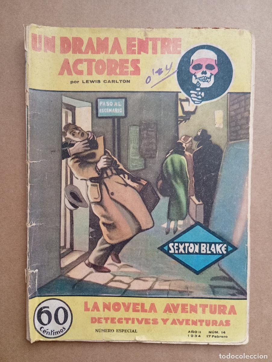 C&oacute;mics: SEXTON BLAKE N&ordm; 14 ESPECIAL. UN DRAME ENTRE ACTORES