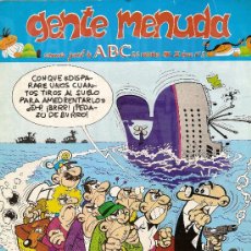 Cómics: SUPLEMENTO DE ABC 'GENTE MENUDA', Nº 2. 26 DE NOVIEMBRE DE 1989. MORTADELO Y FILEMÓN EN PORTADA.. Lote 5243920