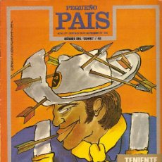 Cómics: SUPLEMENTO DOMINICAL 'PEQUEÑO PAÍS', Nº 417. 26 DE NOVIEMBRE DE 1989. TENIENTE BLUEBERRY EN PORTADA.
