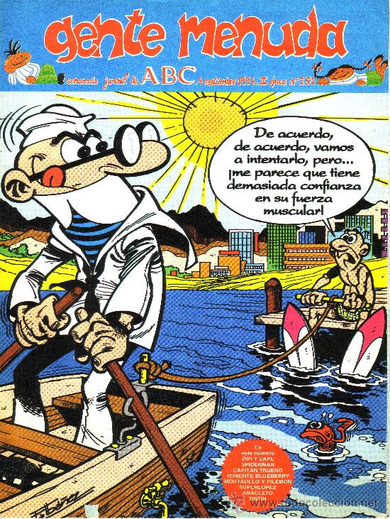 C&oacute;mics: GENTE MENUDA - SEMANARIO JUVENIL DE ABC - N&ordm; 251 - Foto 1