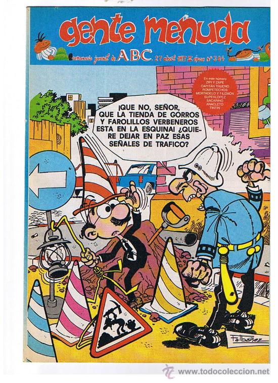 C&oacute;mics: Gente Menuda n&ordm;  384. - Foto 1