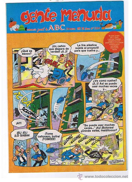 C&oacute;mics: Gente Menuda n&ordm;  380. - Foto 1