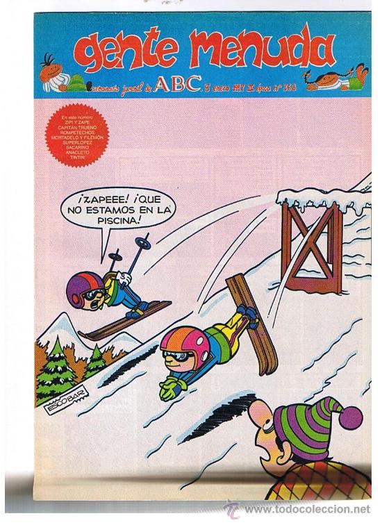 C&oacute;mics: Gente Menuda n&ordm;  368. - Foto 1