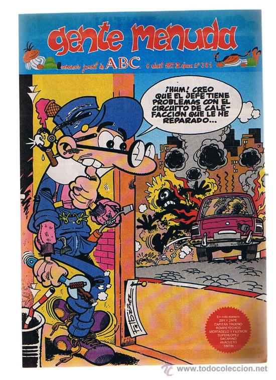 C&oacute;mics: Gente Menuda n&ordm;  381. - Foto 1