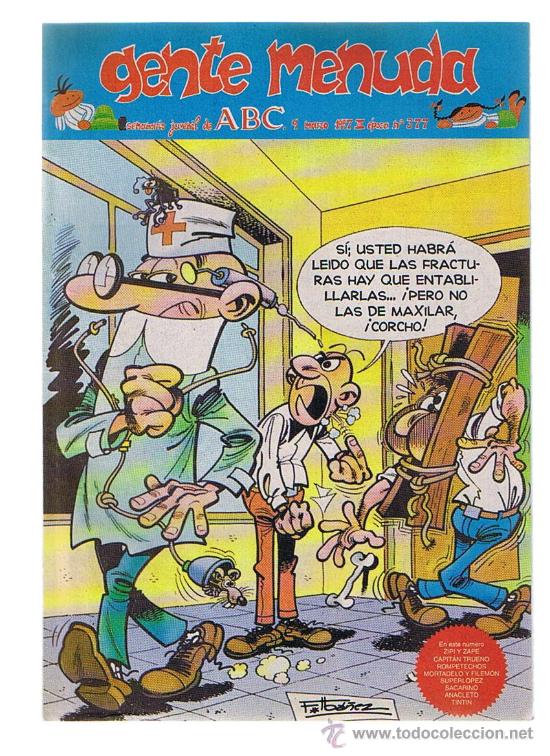 C&oacute;mics: Gente Menuda n&ordm;  377. - Foto 1