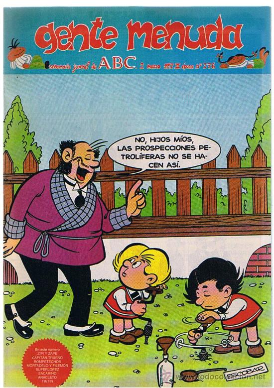 C&oacute;mics: Gente Menuda n&ordm;  376. - Foto 1