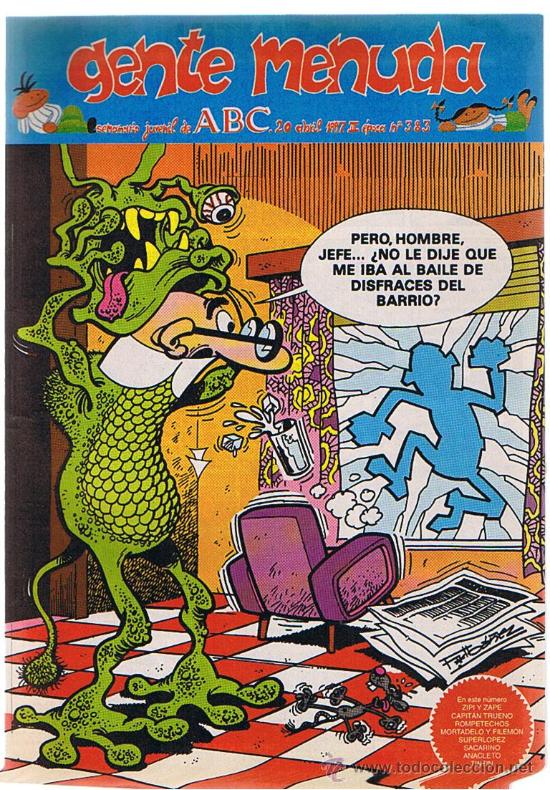 C&oacute;mics: Gente Menuda n&ordm;  383. - Foto 1
