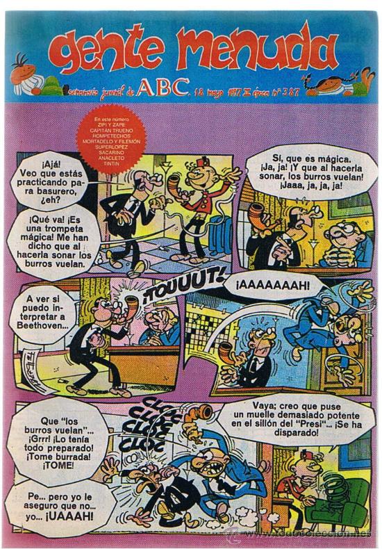 C&oacute;mics: Gente Menuda n&ordm;  387. - Foto 1