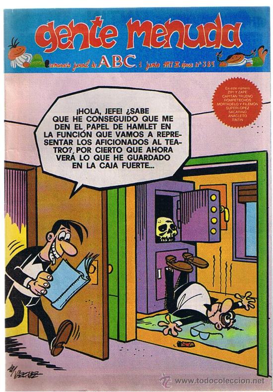 C&oacute;mics: Gente Menuda n&ordm;  389. - Foto 1