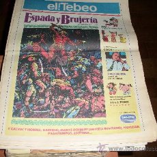 Cómics: EL TEBEO DE EL PERIODICO Nº 17 ” ESPADA Y BRUJERIA ” 1990. Lote 24722304