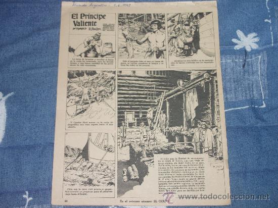C&oacute;mics: EL PRINCIPE VALIENTE. Argentina 1948 - Foto 1