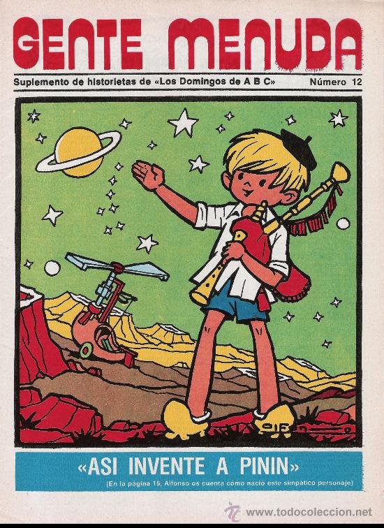 C&oacute;mics: GENTE MENUDA - SUPLEMENTO DE HISTORIETAS DE LOS DOMINGOS DE ABC N&ordm; 12 - Foto 1