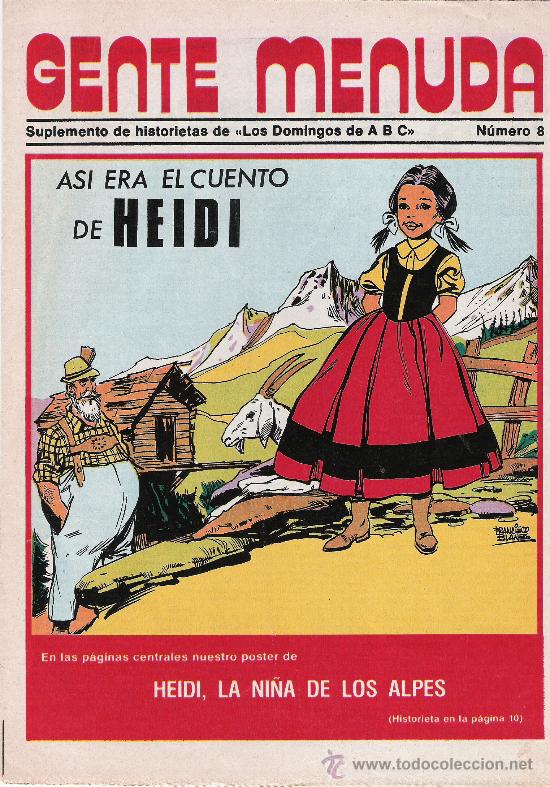 C&oacute;mics: GENTE MENUDA - SUPLEMENTO DE HISTORIETAS DE LOS DOMINGOS DE ABC N&ordm; 8 - Foto 1