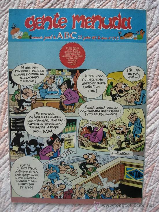 C&oacute;mics: GENTE MENUDA N&ordm; 392 - Foto 1
